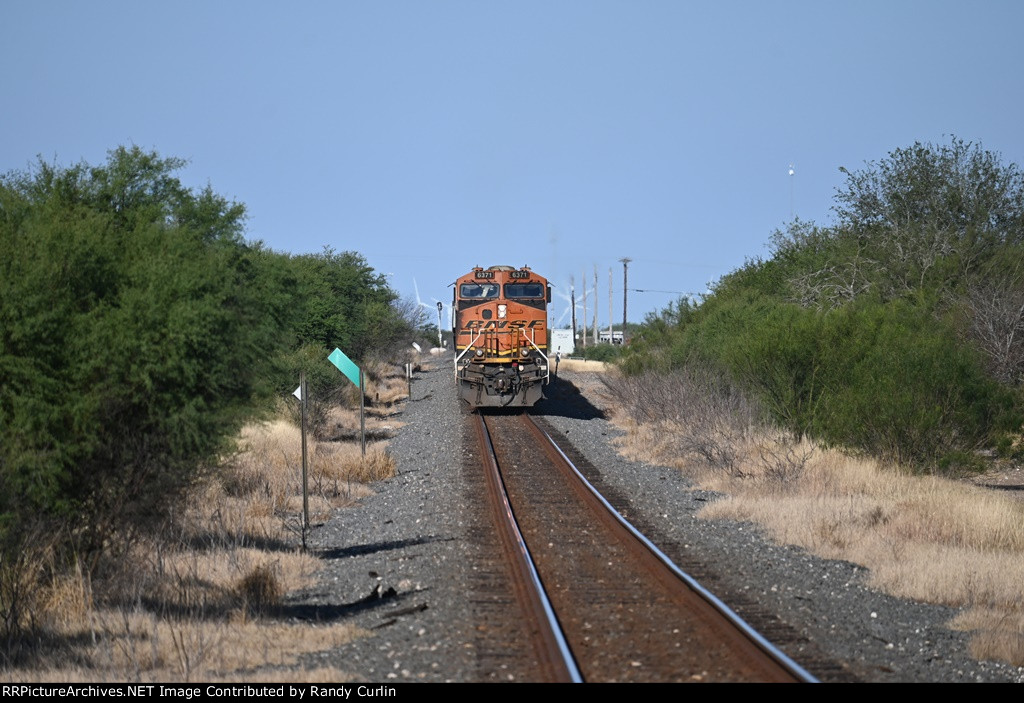 BNSF 6371 Rear DPU